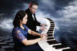 Tunbridge Wells : CODA: Nigel Clayton and Imma Setiadi - Piano Duet